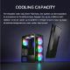 Εικόνα της Cougar MX110 RGB Tempered Glass Black 382BD20.0001