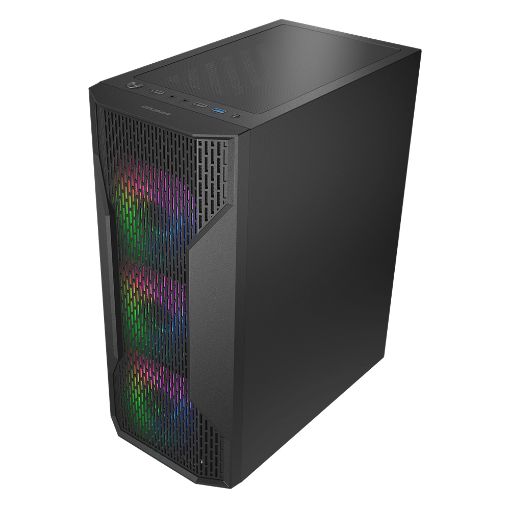 Εικόνα της Cougar MX110 RGB Tempered Glass Black 382BD20.0001