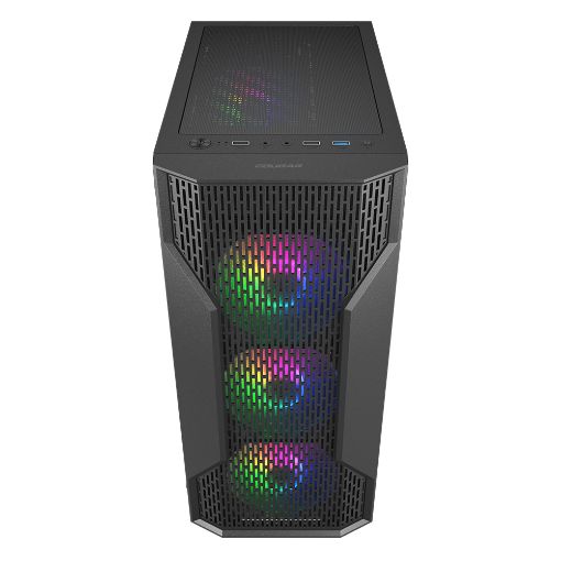 Εικόνα της Cougar MX110 RGB Tempered Glass Black 382BD20.0001