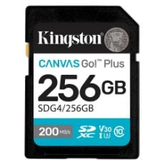 Εικόνα της Κάρτα Μνήμης SDXC Kingston Canvas Go! Plus Class 10 256GB SDG4/256GB