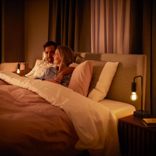 Εικόνα της Smart Lamp Philips Hue E27 A60 550lm 7W Tunable White (3-pack) 929002477504