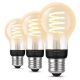 Εικόνα της Smart Lamp Philips Hue E27 A60 550lm 7W Tunable White (3-pack) 929002477504