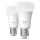 Εικόνα της Smart Lamp Philips E27 A60 1100lm 8.1W RGB & Tunable White (2-pack) + Hue Bridge Pro 929003853518