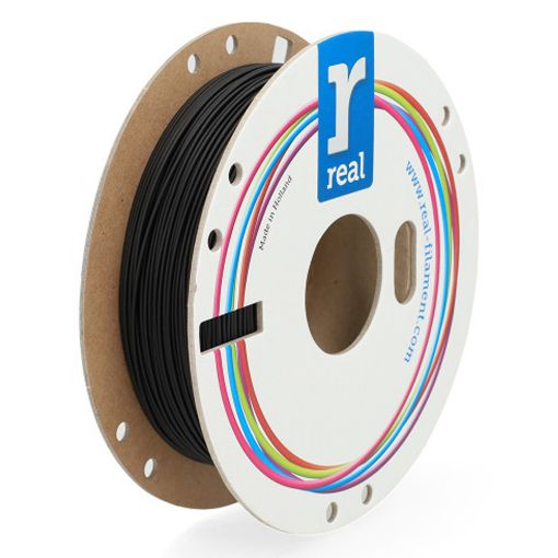 Εικόνα της Real PLA Filament 1.75mm Spool of 0,5Kg Matte Black