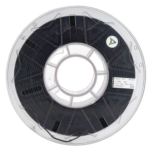 Εικόνα της Creality Hyper PLA Filament RFID 1.75mm Spool of 1Kg Black 3301010406