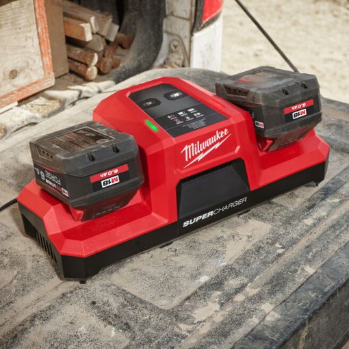 Εικόνα της Φορτιστής Μπαταρίας Milwaukee M18 2 Θέσεων 4932492531