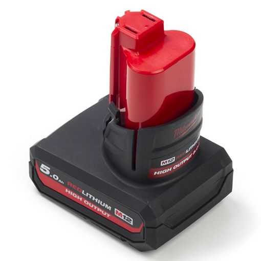 Εικόνα της Μπαταρία Milwaukee M12 HB5 High Output 12V 5Ah 4932480165