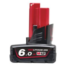 Εικόνα της Μπαταρία Milwaukee M12 B6 12V 6Ah 4932451395