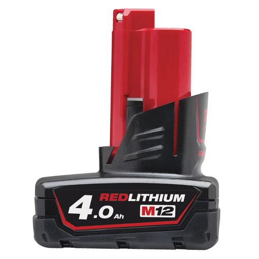 Εικόνα της Μπαταρία Milwaukee M12 B4 12V 4Ah 4932430065