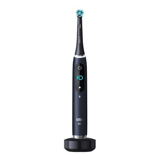 Εικόνα της Ηλεκτρική Οδοντόβουρτσα Oral-B iO Series 6 με Θήκη Ταξιδιού Black Lava