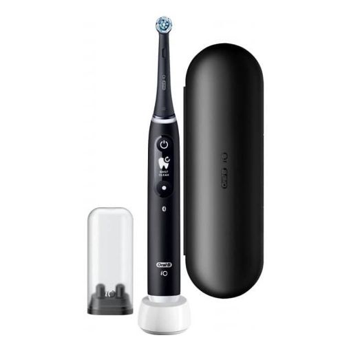 Εικόνα της Ηλεκτρική Οδοντόβουρτσα Oral-B iO Series 6 με Θήκη Ταξιδιού Black Lava
