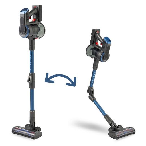 Εικόνα της Επαναφορτιζόμενη Σκούπα Stick HomeVero Celeste 400W Black/Blue HV-CVC400
