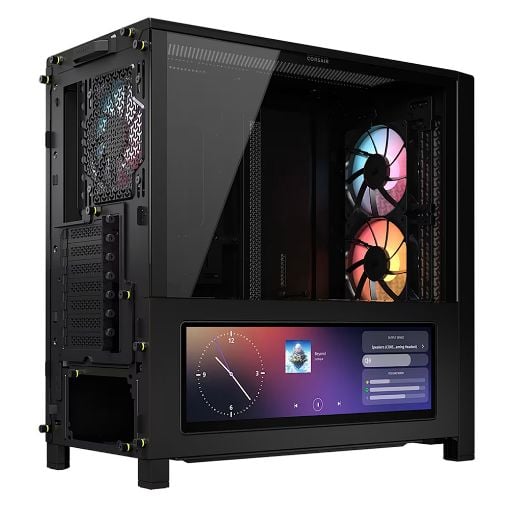 Εικόνα της Corsair 4000D ARGB Tempered Glass Black CC-9011326-WW