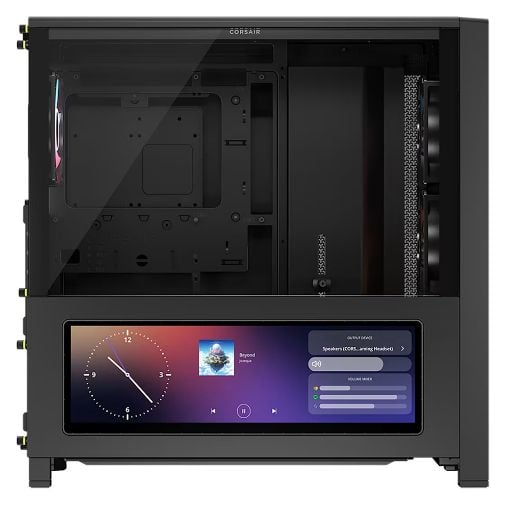 Εικόνα της Corsair 4000D ARGB Tempered Glass Black CC-9011326-WW