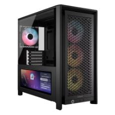 Εικόνα της Corsair 4000D ARGB Tempered Glass Black CC-9011326-WW