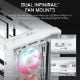 Εικόνα της Corsair 4000D ARGB Tempered Glass White CC-9011327-WW