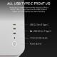 Εικόνα της Corsair 5400 Air ARGB Tempered Glass White CC-9011319-WW