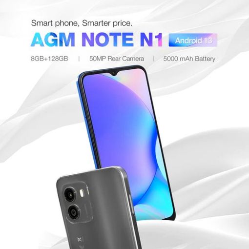 Εικόνα της Smartphone AGM Note N1 4G Dual SIM 8GB 128GB Black