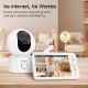 Εικόνα της Arenti AINanny B2 WiFi 2MP/1080P Baby Monitor Kit Dual Cameras with LCD Screen