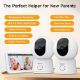Εικόνα της Arenti AINanny B2 WiFi 2MP/1080P Baby Monitor Kit Dual Cameras with LCD Screen