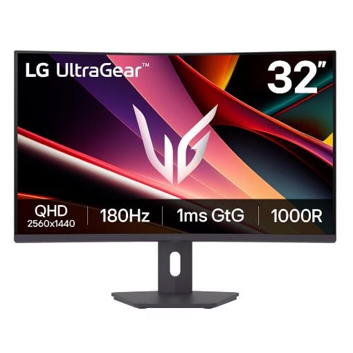 Εικόνα της Οθόνη LG UltraGear 32G600A-B 31.5" Curved VA QHD 180Hz HDR