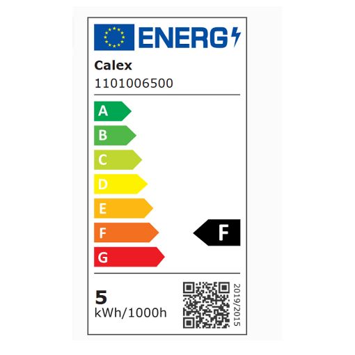 Εικόνα της Λάμπα LED Calex Goldline E27 A60 Dimmable 2100K 470lm 4.5W Extra Warm White 1101006500