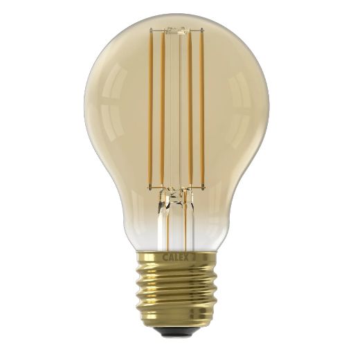 Εικόνα της Λάμπα LED Calex Goldline E27 A60 Dimmable 2100K 806lm 7.5W Extra Warm White 1101007300