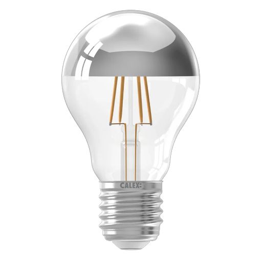 Εικόνα της Λάμπα LED Calex Top Mirror E27 A60 Dimmable 2700K 470lm 4.5W Warm White 1101006600