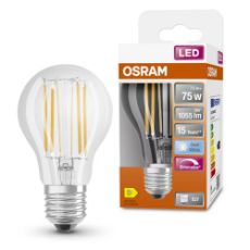Εικόνα της Λάμπα LED Osram Superstar Classic A 75 E27 A60 Dimmable 4000K 1055lm 7.5W Neutral White