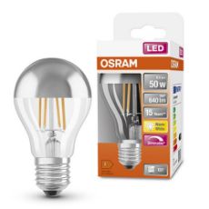 Εικόνα της Λάμπα LED Osram Superstar Classic A 50 E27 A60 Dimmable 2700K 640lm 6.5W Warm White