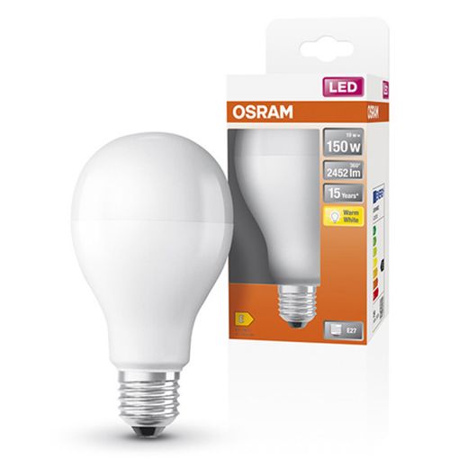 Εικόνα της Λάμπα LED Osram Star Classic A 150 E27 A60 2700K 2452lm 19W Warm White