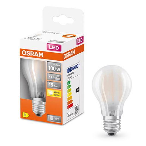 Εικόνα της Λάμπα LED Osram Star Classic A 100 E27 A60 2700K 1521lm 11W Warm White