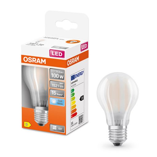 Εικόνα της Λάμπα LED Osram Star Classic 100 A E27 A60 4000K 1521lm 11W Neutral White