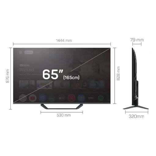 Εικόνα της Τηλεόραση Tesla Q65E655GUS 65" QLED UHD Google TV HDR