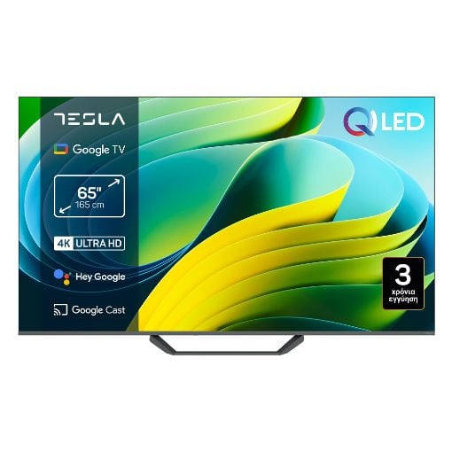 Εικόνα της Τηλεόραση Tesla Q65E655GUS 65" QLED UHD Google TV HDR