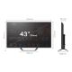 Εικόνα της Τηλεόραση Tesla Q43E655GUS 43" QLED UHD Google TV HDR