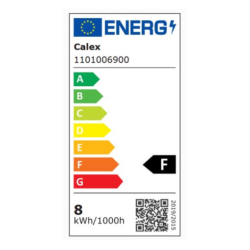 Εικόνα της Λάμπα LED Calex E27 A60 Dimmable 2700K 806lm 7.5W Warm White 1101006900