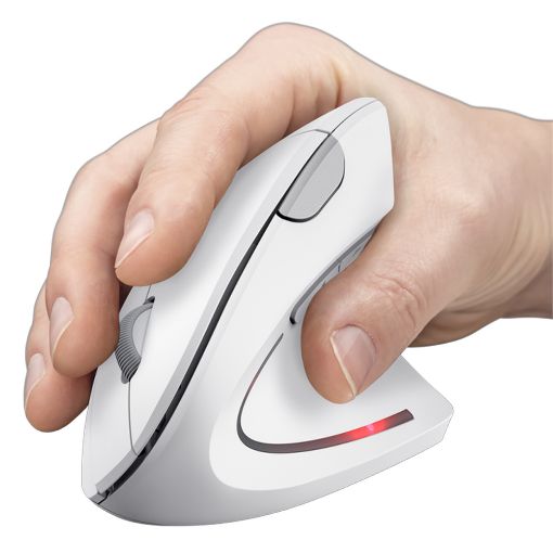 Εικόνα της Ποντίκι Trust Verto Wireless White 25132