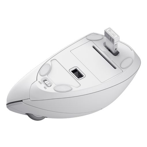 Εικόνα της Ποντίκι Trust Verto Wireless White 25132