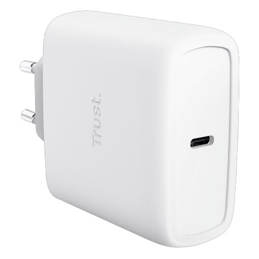 Εικόνα της Φορτιστής Trust Maxo USB-C GaN 65W White 25524