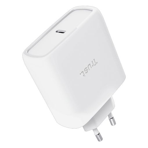 Εικόνα της Φορτιστής Trust Maxo USB-C GaN 65W White 25524