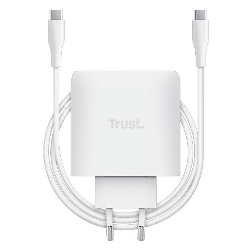 Εικόνα της Φορτιστής Trust Maxo USB-C GaN 65W White 25524