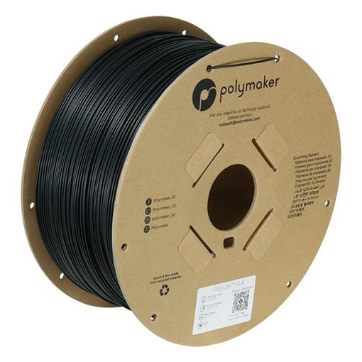 Εικόνα της Polymaker PolyLite PLA Filament 1.75mm Spool of 3Kg Black