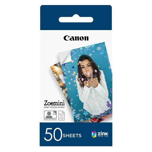 Εικόνα της Φωτογραφικό Χαρτί Zink Canon ZP-2030 50x Sheets for Zoemini 3215C002AA