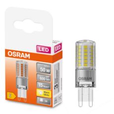 Εικόνα της Λάμπα LED Osram G9 Capsule SMD 2700K 600lm 4.8W Warm White