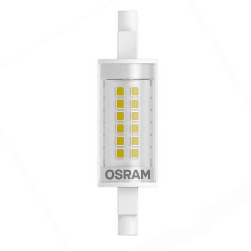 Εικόνα της Λάμπα LED Osram Slim Line R7S 78mm 2700K 806lm 7W Warm White
