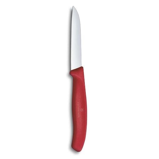 Εικόνα της Μαχαίρι Victorinox Swiss Classic Paring 8cm Straight Edge Κόκκινο 6.7401.C1