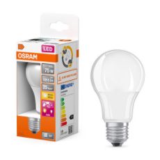 Εικόνα της Λάμπα LED Osram Star Classic A 75 Daylight Sensor E27 A60 2700K 1055lm 10W Warm White
