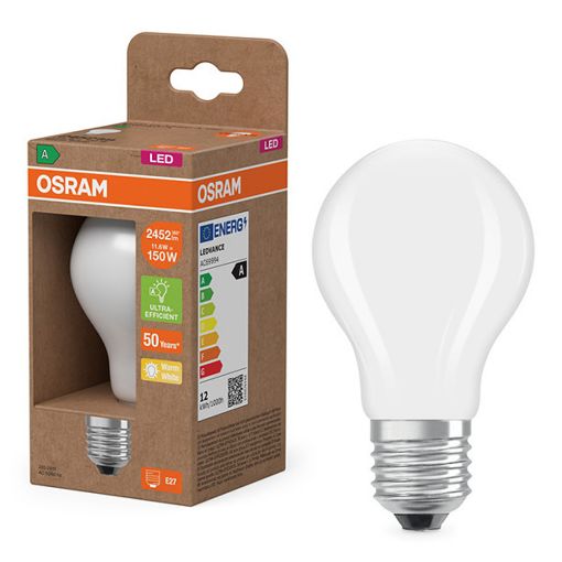 Εικόνα της Λάμπα LED Osram Classic A 150 E27 A70 2700K 2452lm 11.6W Warm White