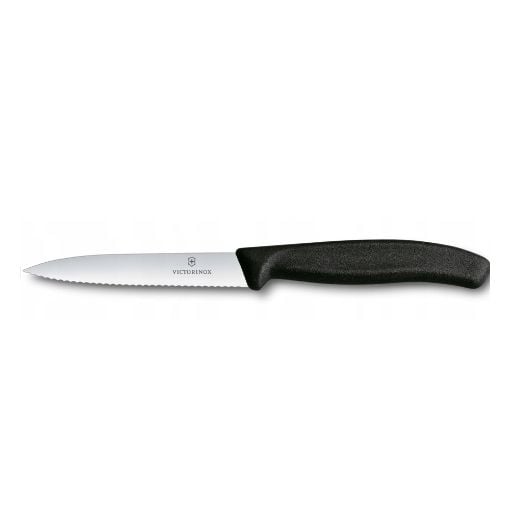 Εικόνα της Σετ Μαχαίρια Victorinox Swiss Classic Paring Straight & Wavy Edge 10cm 2τμχ Μαύρο 6.7793.2